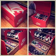 Boite De Rangement Sneakers Nike Jordan Boite De Rangement Boite A Chaussure Geante Boite A Chaussure