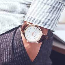 This watch has been loved by buyers and friends. Mreurio Fashion Couple Watch Quartz Watches Parejas Brown Leather Belt Round Dial Clock Lover S Watch Erkek Kol Saati Bicana Watches Glasses