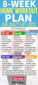 This weekly weight loss workout plan will help you lose weight by giving you specific guidance on how to incorporate fitness into your routine. Pin On Fitness