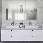 Desain Kustom Gaya Amerika Meja Rias Kamar Mandi Modern ...