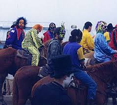 Sometimes krewes may travel into the central business district from canal street. Courir De Mardi Gras Wikipedia