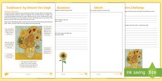 We did not find results for: Van Gogh Sunflowers Ks2 Appreciation Worksheet