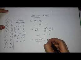 Hold down the alt key and type 251 on the numeric keypad and release the alt key. How To Find Square Root Of Any Perfect Square Number Shortcut Math Square Root Maths Trick Math