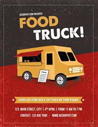 Download Download Food Truck Free Flyer Psd Template