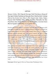 Check spelling or type a new query. Pengaruh Penerapan Pembelajaran Kooperatif Tipe Jigsaw Ii Dalam Pembelajaran Fisika Pada Materi Suhu Dan Kalor Terhadap Motivasi Dan Prestasi Siswa Kelas X Sma Pangudi Luhur Sedayu
