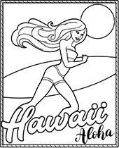 American businesswoman ruth handler designed the doll using a german doll called bild lilli as her inspiration. Barbie Coloring Pages For Girls Topcoloringpages Net