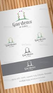 Gardens Of Eden Logo Template Party Planners Logo Logo Templates Developer Logo