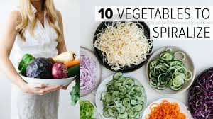 How to use manual green zucchini pasta maker. Spiralizer Beginner S Guide 10 Vegetables To Spiralize Youtube