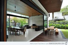 Sunset Terrace An Impeccable Modern Bungalow In Singapore Home Design Lover Modern Bungalow Terrace House House Design