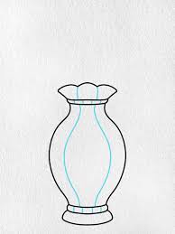 Drawing A Flower Vase