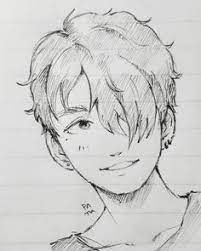 Anime boy drawing easy cute. How To Draw Anime Boy Cute Novocom Top