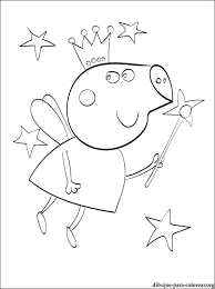 Peppa Pig Para Colorear Hada