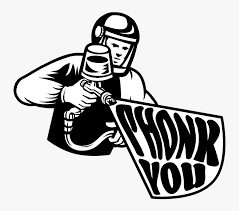 Logo Spray Painting Transparent Cartoons Paint Spraying Logo Hd Png Download Transparent Png Image Pngitem