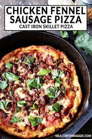 Fennel Chicken Sausage Pizza Recipe Chicken And Beef Recipe Easy Chicken Dinner Recipes Sausage Pizza