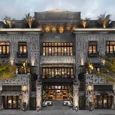This Massive New Furniture Store Includes A Wine Bar Garden Coffee Shop And Rooftop Cafe Luxury Homes Exterior Retail Architecture Architecture
