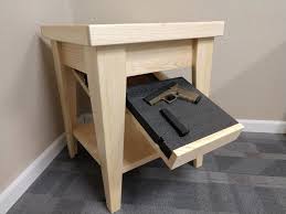 Concealment End Table Hidden Compartment Nightstand Liberty Home Concealment Secret Compartment Furniture Concealment Furniture Hidden Compartments