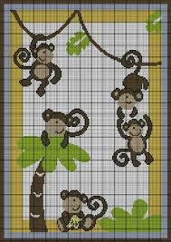 Maybe you would like to learn more about one of these? Baby Monkey Jungle Crochet Pattern Borduurpatronen Steekpatronen En Kruissteek