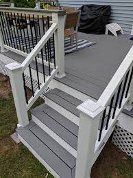 Spanning requirements trex decking requires different joist spanning requirements based on load applications or deck orientation. Trex Decking Recovering Renovating Your Deck Golden Rule Contractors Llc Trex Patio Deck Steps Trex Deck