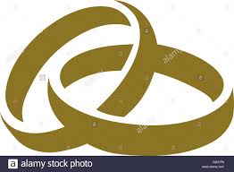 Eine große auswahl allerlei schöner goldene hochzeit sprüche zum gratulieren und beglückwünschen, für jede art von karte und vieles mehr… bei ihnen in der familie bzw. Symbol Der Goldenen Hochzeit Ringe Stockfotografie Alamy