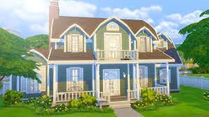 Dutch Colonial The Sims 4 Speed Build Sims House Plans Dutch Colonial Sims House