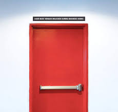 Fire exit door must be kept unlocked during business hours sign | learn more at bradycanada.ca. Door Must Long 24 Inches By 2 Inches Adhesive Sign Hours Business During Unlocked Remain Store Signs Store Signs Displays Sale Outlet Www Robles Edu Gt