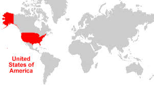 The united states or america, officially the united states of america, is a country primarily located in north america. United States Map And Satellite Image