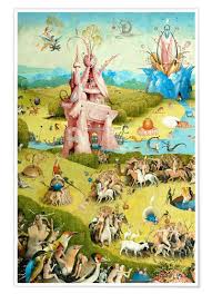 Sie möchten ihr eigenes bild als leinwandbild, poster usw.? Hieronymus Bosch Garten Der Luste Menschheit Vor Der Sintflut Detail Poster Online Bestellen Posterlounge De