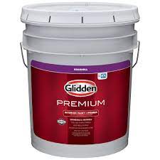 Glidden Premium 5 Gal Base 1 Eggshell Interior Paint Gln6011n 05 The Home Depot