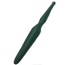 The dibber is marked on the side for depths so no need for a ruler. Plastic Garden Dibber Brookside Nursery