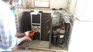 Air Conditioner Fan Motor Bearing Replacement Repairs Ac Maintenance Ac Repair Ac Technician Air Conditioner Maintenance Air Conditioner Ac Installation