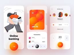 Online Banking Mobile App By Anastasia In 2020 Mobile Banking Web App Design Online Banking
