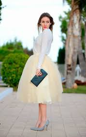 Esta temporada las faldas de tul están más de moda que nunca. Como Combino Mi Falda De Tul Para Una Boda Falda De Tul Tul Faldas