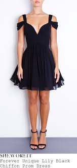 Lucy Mecklenburgh Black Double Strap Off Shoulder Prom Dress Dresses Lovely Clothes Prom Dresses