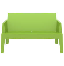 Banc De Jardin Plemo Xl Vert En Matiere Plastique