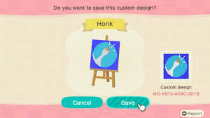 His name is a reference to the bird, a goose, though his actual species is a chicken. A Growing List Of The Best Fan Designs In Animal Crossing New Horizons Game Informer