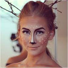 16 Deer Makeup And Antler Ideas For The Cutest Halloween Costume Halloween Animals Makeup Deer Halloween Makeup Cute Halloween Makeup