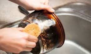 We cannot imagine our kitchen without a dishwasher which is an ideal solution for all our dirty dishes.the stubborn stains from the crockery definitely give you a headache but the dishwasher having the right kind of dishwashing tablet makes you relax because it is ready to do its job well. How To Clean A Burnt Saucepan 5 Easy Hacks To Make Pots And Pans Look New In No Time Express Co Uk