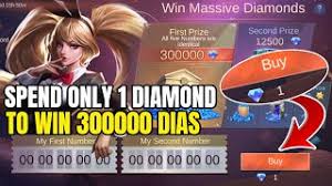 Misalnya angka keluaran kemarin adalah 3 9 8 1 setelah mendapatkan data keluaran kemarin, kalkulasikan as + kop dan kepala + eko. Spend 1 Diamond To Win 300k Diamonds Mega Diamond Event Win Massive Diamonds Mlbb Youtube