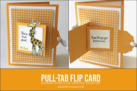 The tutorial is all about how to make a flipbook out of a pdf. Video How To Make An Interactive Pull Tab Flip Card Stampin Up Demonstrator Tami White Stamping Crafting Card Making