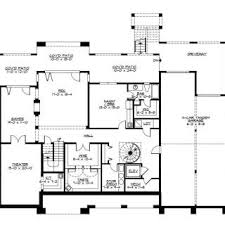 A natural modern green house design with great views. Modern House Plan With 6 Bedrooms And 5 Baths 3342 Floor Single Story Bedroom Landandplan