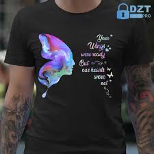 Maybe you would like to learn more about one of these? To My Angel In Heaven Your Wings Were Ready But Our Hearts Were Not Tshirts Black From Dztpro Co