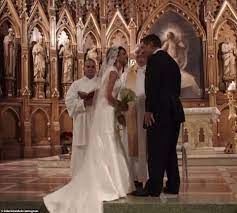 The 63 year old looked stylish in a smart. Inside Hilaria And Alec Baldwin S Spanish Inspired Wedding Daily Mail Online