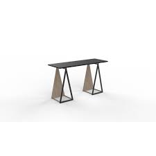 Treteau Bois Unikk Design H 73 X L 36 5 Cm Treteaux Bois Bois Treteaux