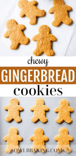 Gingerbread Cookies Recipe Chewy Gingerbread Cookies Cookie Recipes Holiday Cookies