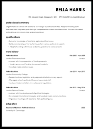 Simple single page resume template. The Best Cv Templates By Industry And Job Titles Myperfectcv