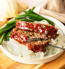 An easy turkey meatloaf recipe and the secret for how to make the best moist and flavorful meatloaf. Copycat Cracker Barrel Meatloaf The Cozy Cook