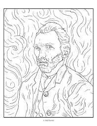36+ van gogh coloring pages for printing and coloring. Vincent Van Gogh Coloring Book Adult Colouring Book By Vincent Van Gogh 9780764979477 Booktopia