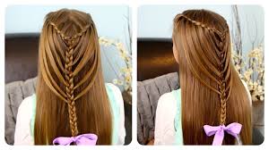 Casual hairstyle for long balayage hair. Top 10 Cute Girl Hairstyles For School Yve Style Com