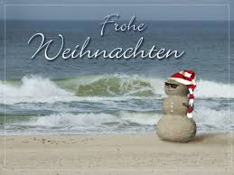 Schneemann Vs Sandmann Weihnachtsgrusse Weihnachten An Der Ostsee Urlaub Weihnachten