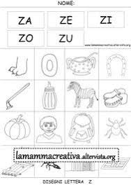 Le parole più utilizzate in italiano. Disegni Parole Con Lettera Z Sillaba Scuola Attivita Di Prima Classe